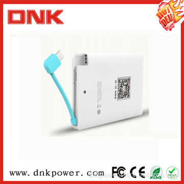 2014 Hot Sale Portable Slim Credit Card Power Bank